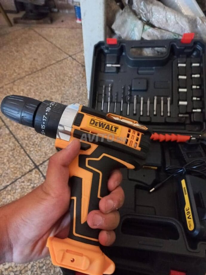 ⁦Visseuse DeWALT 36v + Accessoires⁩ - الصورة ⁦2⁩
