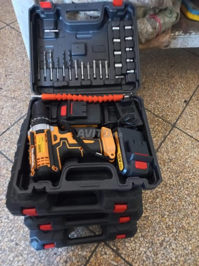⁦Visseuse DeWALT 36v + Accessoires⁩ - الصورة ⁦4⁩