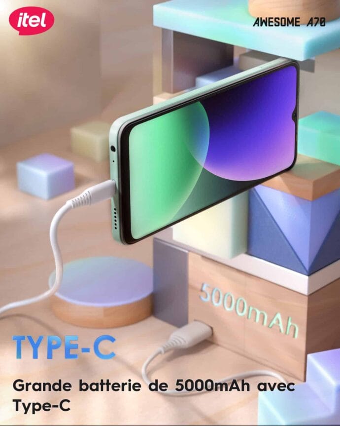 ⁦Smartphone Itel A70 (64gb)⁩ - الصورة ⁦9⁩