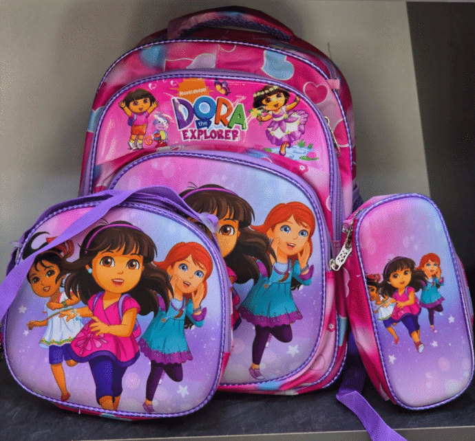 حقيبة مدرسية للبنات DORA ثلاث قطع
