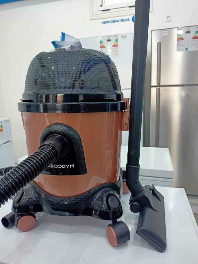 ⁦Arcodym Aspirateur 2en1 à sec Ultra silencieuse Arcodym - 2400 Watts Marron & No⁩ - الصورة ⁦2⁩